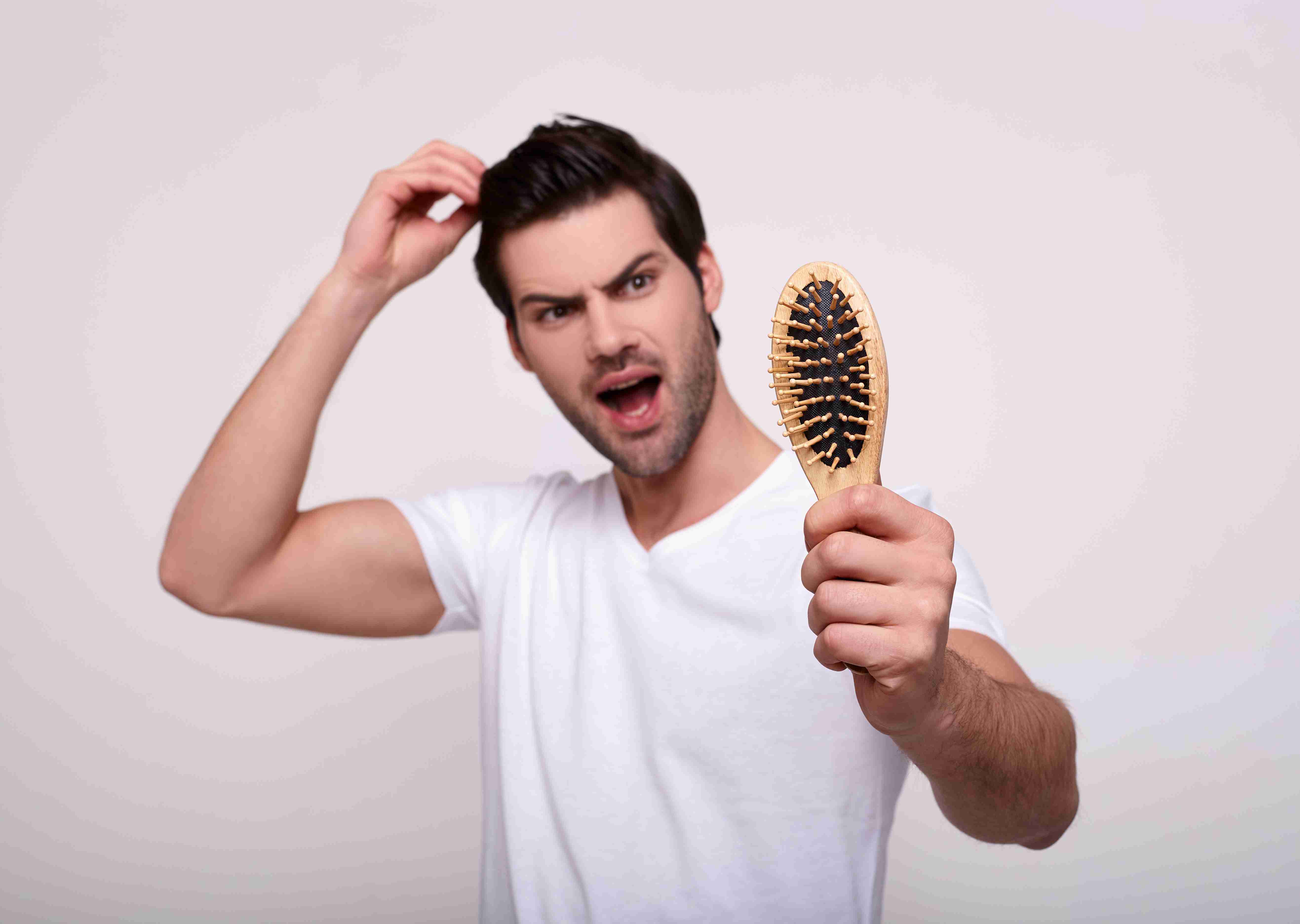 Male hair restoration results