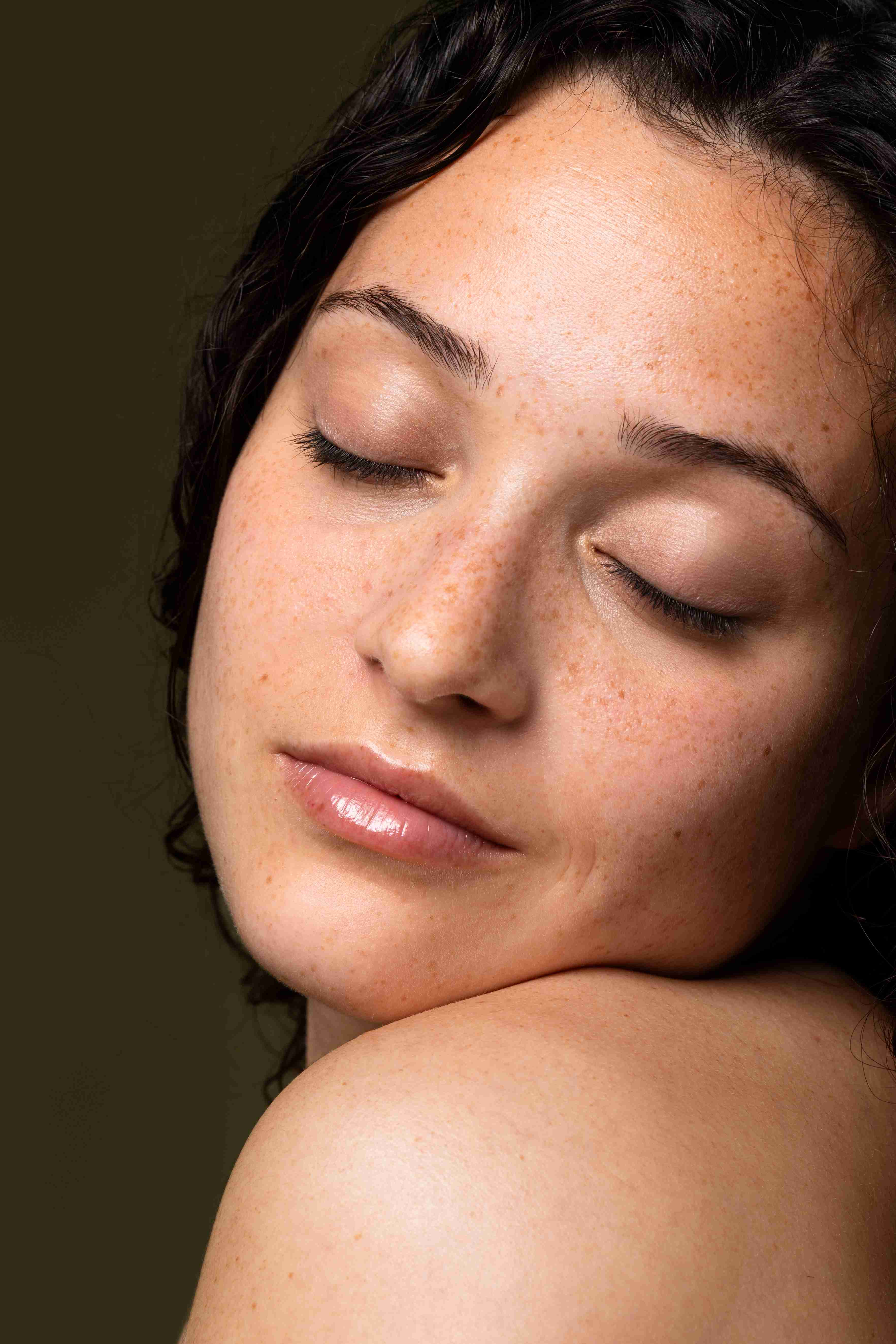 Skin care process for melasma