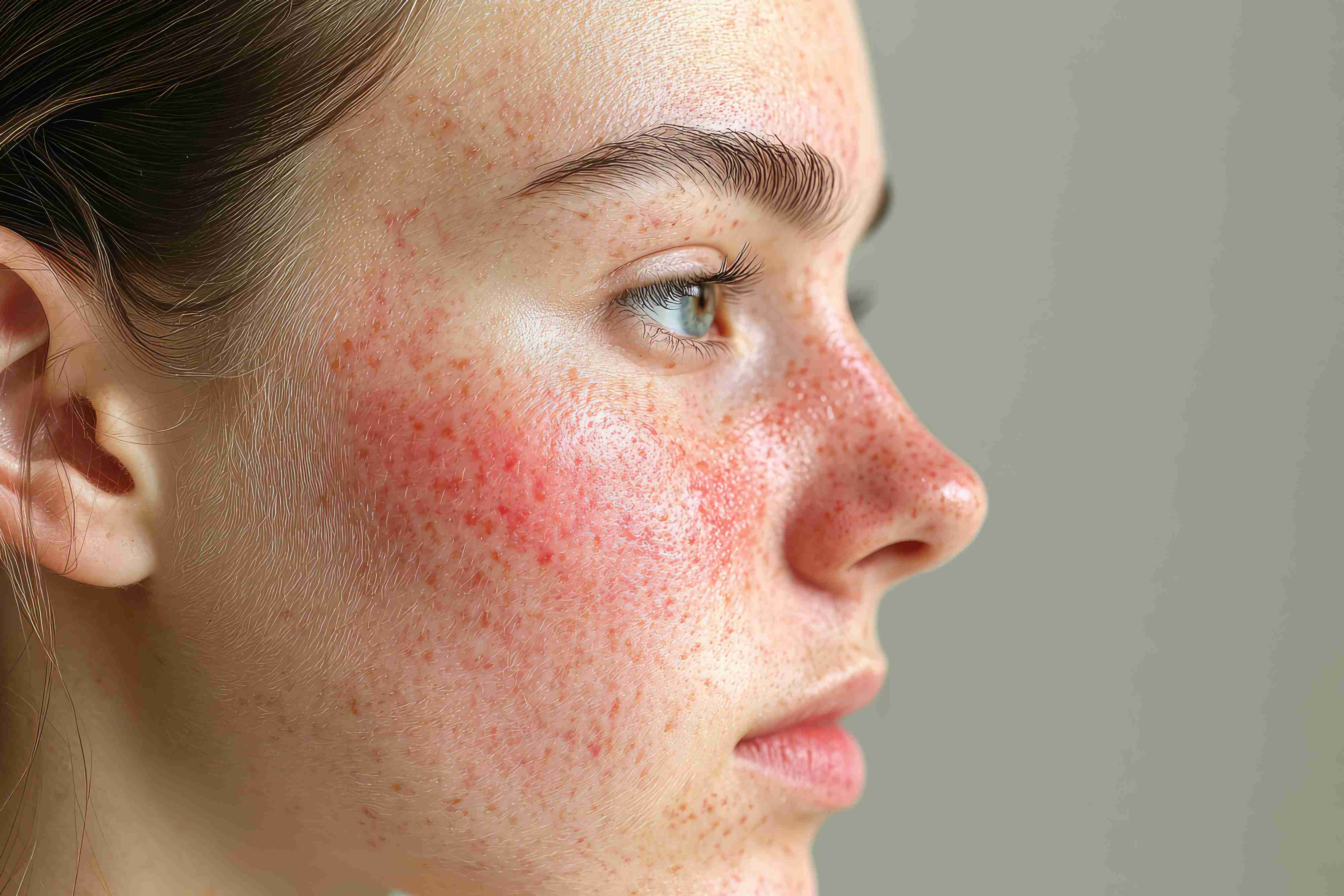 Laser therapy for rosacea
