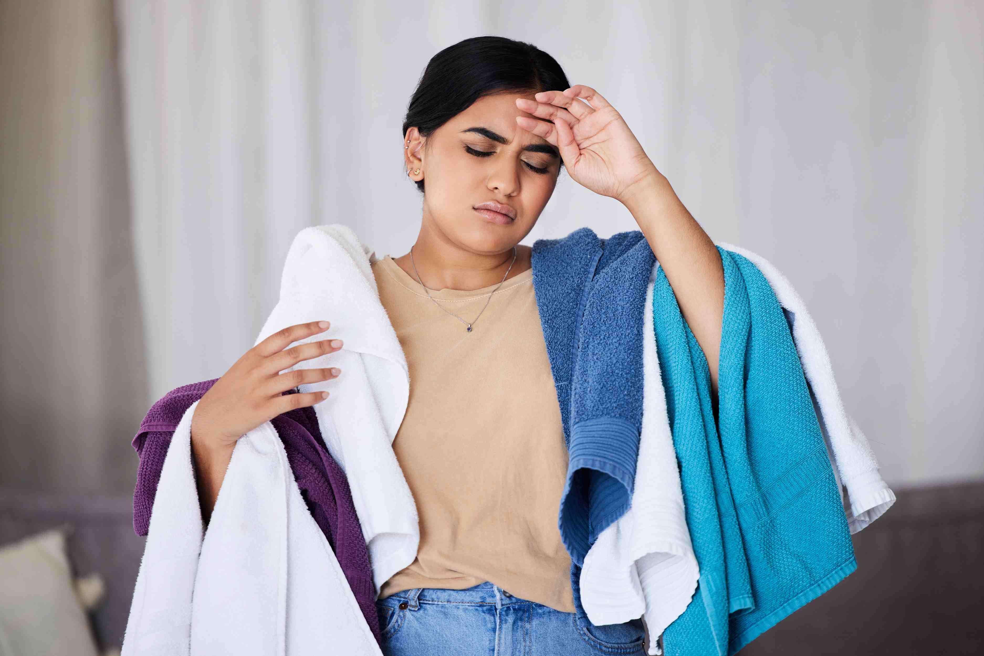 Patient discussing sweating issues with dermatologist